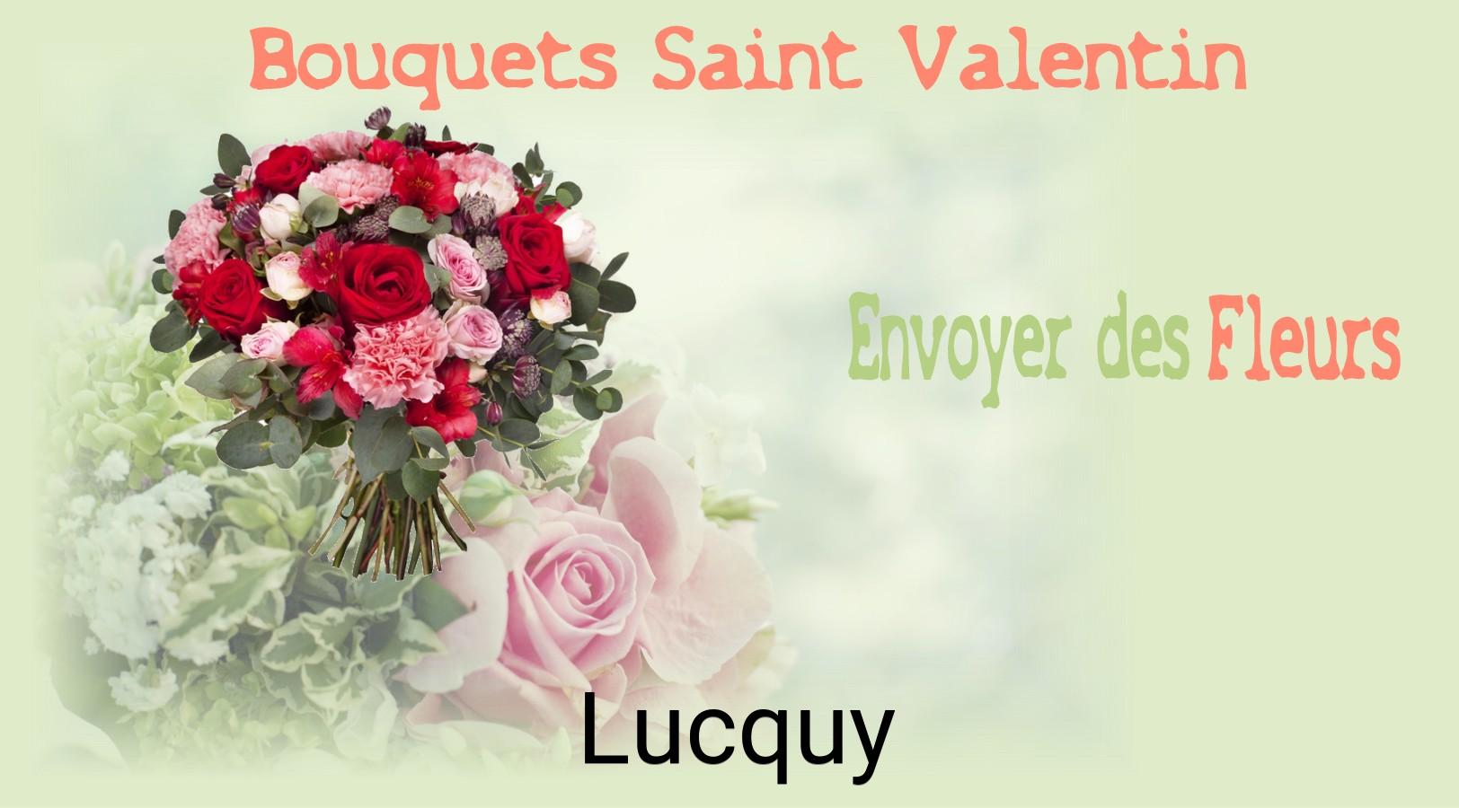 Roses de Saint-Valentin livrées à Lucquy